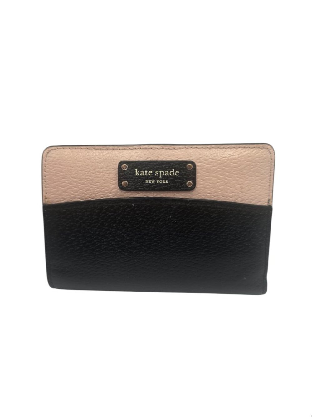 Kate Spade Jeanne Black and Pink Slim Bi-Fold Wallet Medium - Picture 2 of 5